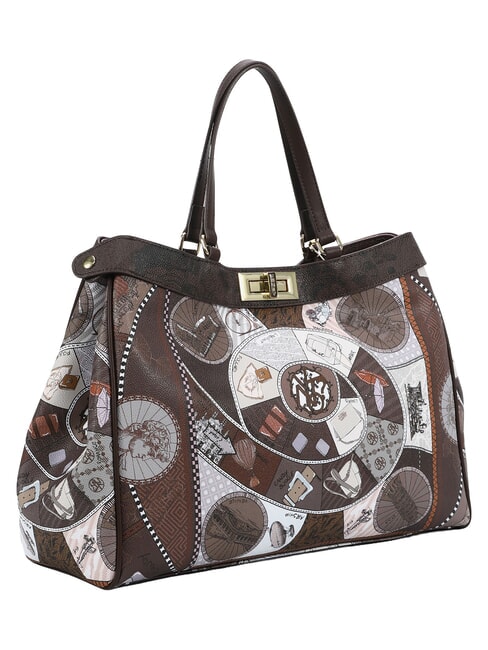FASHIONOPOLY Handbag, with shoulder strap chocolate - Women&rsquo;s Bags