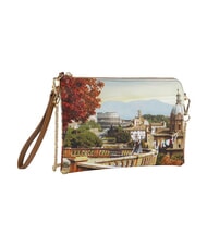YNOT YESBAG Flat clutch bag with cuff Rome landscape - Women&rsquo;s Bags - 2