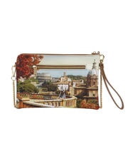 YNOT YESBAG Flat clutch bag with cuff Rome landscape - Women&rsquo;s Bags - 3