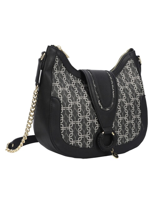 RING Bag with chain shoulder strap BLACK - Women&rsquo;s Bags
