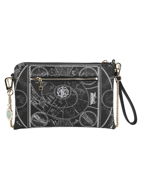 FASHIONOPOLY Clutch bag with shoulder strap BLACK - Women&rsquo;s Bags