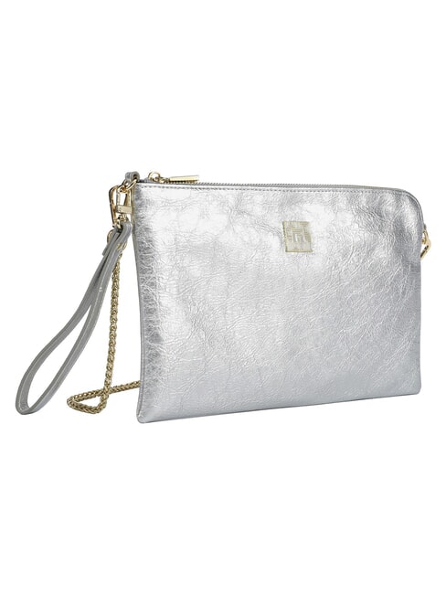 CRACKLE Handbag, with shoulder strap SILVER - Women&rsquo;s Bags