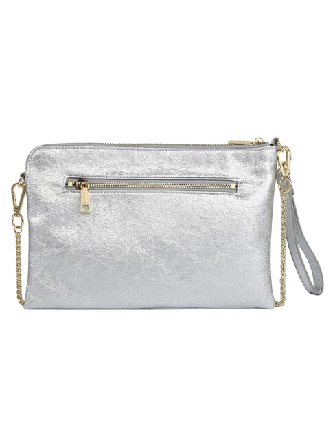 CRACKLE Handbag, with shoulder strap SILVER - Women&rsquo;s Bags