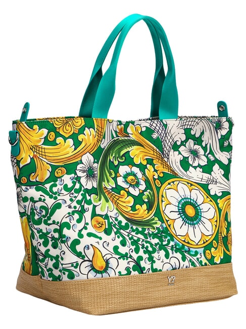 ORTIGIA L Shopping bag, shoulder bag emerald - Women&rsquo;s Bags