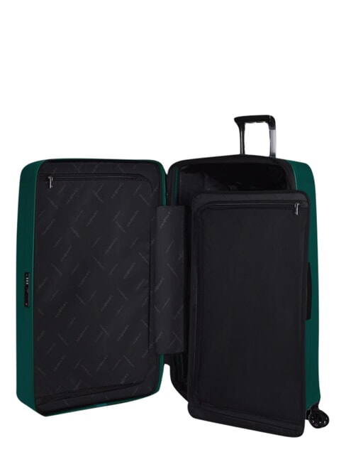 NUON Extra Large, Expandable Trolley pine green - Rigid Trolley Cases