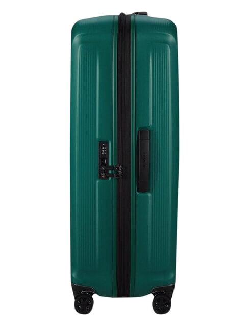 NUON Extra Large, Expandable Trolley pine green - Rigid Trolley Cases