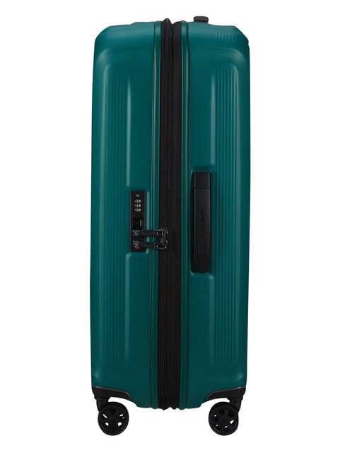 NUON Medium expandable trolley pine green - Rigid Trolley Cases