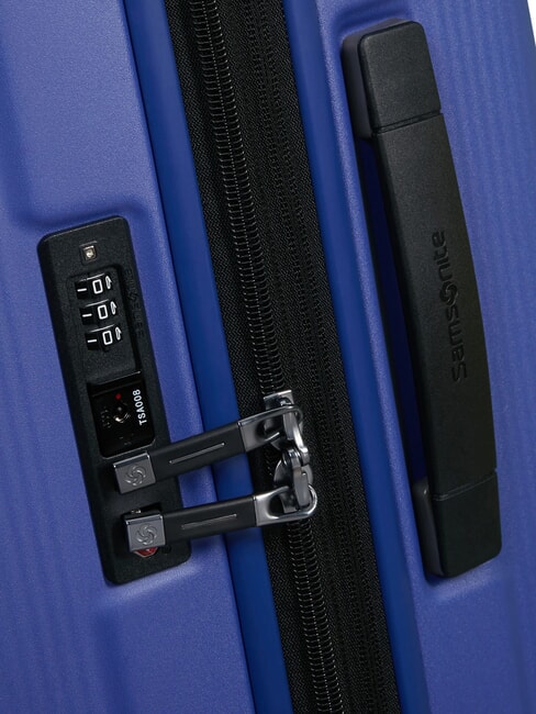 NUON Large expandable trolley matt nautical blue - Rigid Trolley Cases
