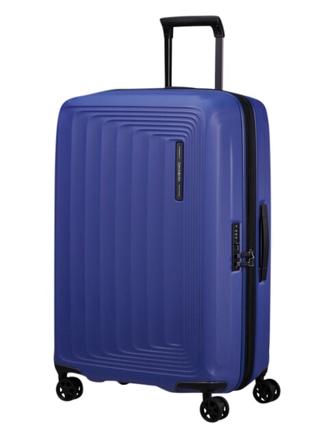 NUON Medium expandable trolley matt nautical blue - Rigid Trolley Cases