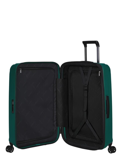 NUON Large expandable trolley pine green - Rigid Trolley Cases
