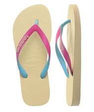 HAVAIANAS flip flops TOP MIX buttercream - Unisex shoes - 4