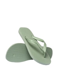 HAVAIANAS TOP SENSES Flip flops smoke green - Women&rsquo;s shoes - 4