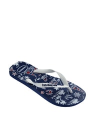HAVAIANAS flip flops TOP NAUTICAL navy/navy/white - Men&rsquo;s shoes - 3