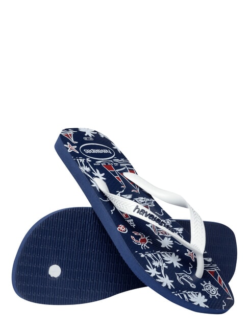 flip flops TOP NAUTICAL navy/navy/white - Men&rsquo;s shoes