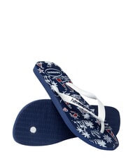 HAVAIANAS flip flops TOP NAUTICAL navy/navy/white - Men&rsquo;s shoes - 4