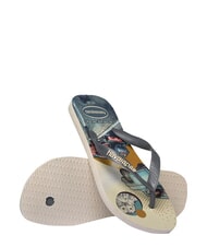 HAVAIANAS TOP HARRY POTTER Flip-flops beige/grey steel - Unisex shoes - 4