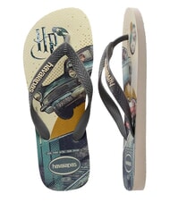 HAVAIANAS TOP HARRY POTTER Flip-flops beige/grey steel - Unisex shoes - 5