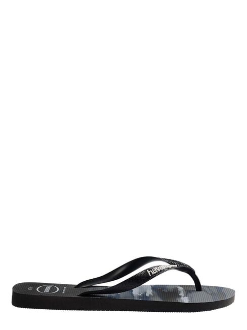 flip flops TOP CAMU BLACK / WHITE - Unisex shoes