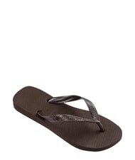 HAVAIANAS flip flops TOP TIRAS darkbro - Women&rsquo;s shoes - 3