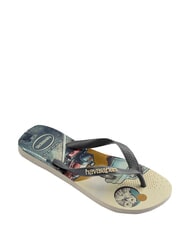 HAVAIANAS TOP HARRY POTTER Flip-flops beige/grey steel - Unisex shoes - 3