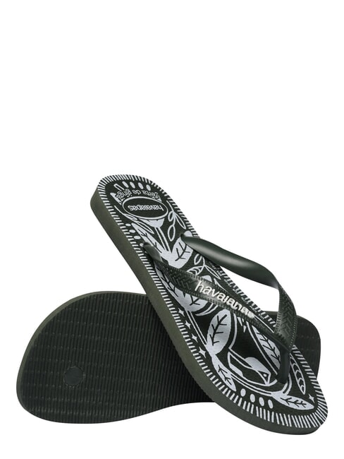 TOP JARDIM NOTURNO Flip-flops olivegreen - Unisex shoes