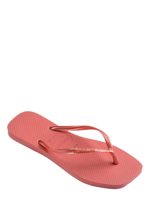 SLIM SQUARE Square Toe Flip Flops canyon clay - Women&rsquo;s shoes