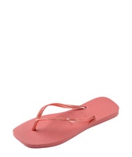 HAVAIANAS SLIM SQUARE Square Toe Flip Flops canyon clay - Women&rsquo;s shoes - 4