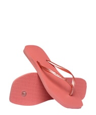 HAVAIANAS SLIM SQUARE Square Toe Flip Flops canyon clay - Women&rsquo;s shoes - 5