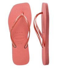 HAVAIANAS SLIM SQUARE Square Toe Flip Flops canyon clay - Women&rsquo;s shoes - 6