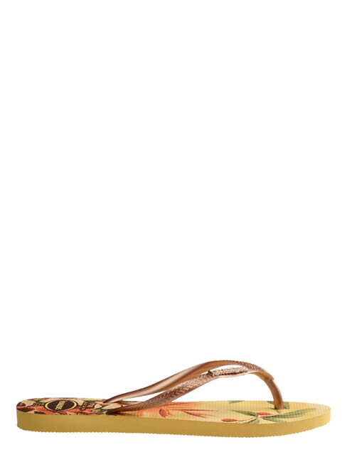  SLIM TROPICAL flip flops yellow box - Women&rsquo;s shoes