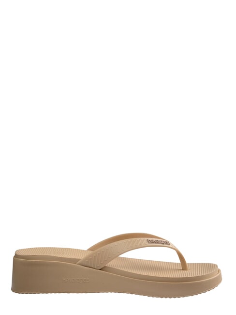 HIGH PLATFORM Flip-flops golden - Women&rsquo;s shoes