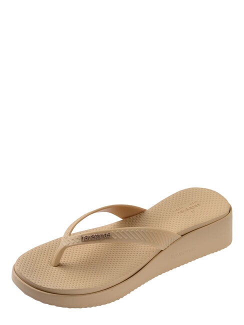 HIGH PLATFORM Flip-flops golden - Women&rsquo;s shoes