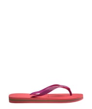 HAVAIANAS BRASIL LOGO Men's flip flops coral/pink - Unisex shoes - 2