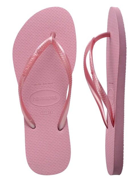 SQUARE LOGO Flip flops chiffon roses - Women&rsquo;s shoes