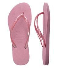 HAVAIANAS SQUARE LOGO Flip flops chiffon roses - Women&rsquo;s shoes - 5