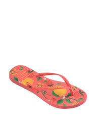 HAVAIANAS SLIM SUMMER BLISS Flip-flops tropical coral - Women&rsquo;s shoes - 3
