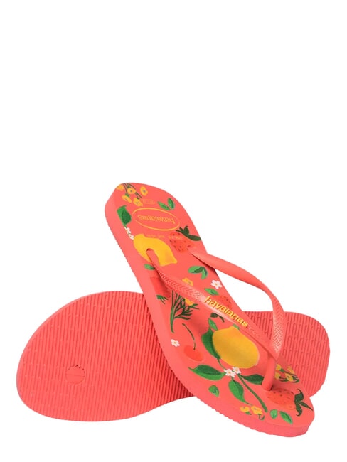SLIM SUMMER BLISS Flip-flops tropical coral - Women&rsquo;s shoes