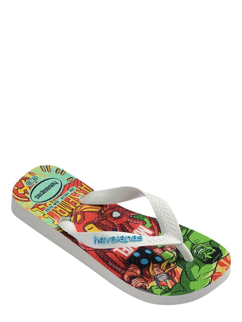 TOP MARVEL 2 Flip-flops WHITE / WHITE / BLUE - Baby Shoes