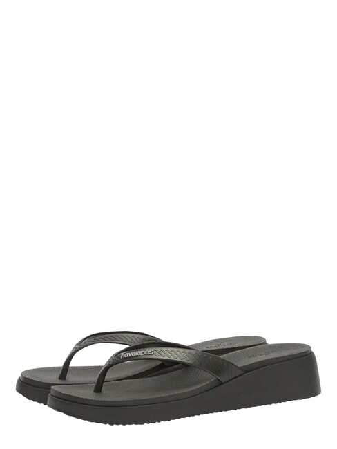 HIGH PLATFORM Flip-flops BLACK - Women&rsquo;s shoes