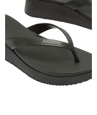 HAVAIANAS HIGH PLATFORM Flip-flops BLACK - Women&rsquo;s shoes - 5