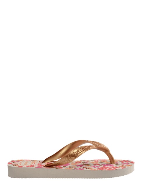 FLORES Flip-flops beige/golden - Baby Shoes