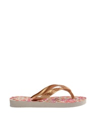 HAVAIANAS FLORES Flip-flops beige/golden - Baby Shoes - 2