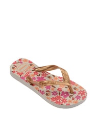 HAVAIANAS FLORES Flip-flops beige/golden - Baby Shoes - 3