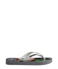 HAVAIANAS MINECRAFT Flip-flops steel grey/white - Baby Shoes - 2