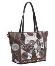 YNOT FASHIONOPOLY Shopping Bag chocolate - Women&rsquo;s Bags - 2