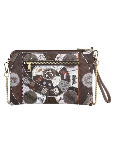 FASHIONOPOLY Clutch bag with shoulder strap chocolate - Women&rsquo;s Bags