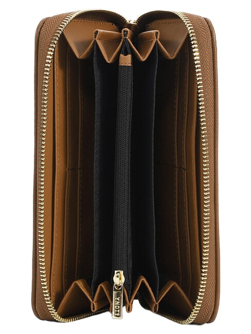 LOVERS Large zip-around wallet tan - Women&rsquo;s Wallets