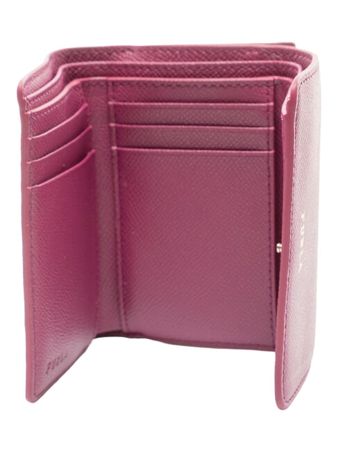 GARDENIA Leather wallet raspberry - Women&rsquo;s Wallets