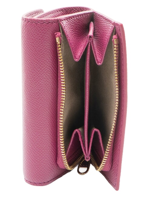 GARDENIA Leather wallet raspberry - Women&rsquo;s Wallets