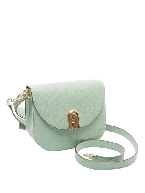 GARDENIA Mini shoulder bag, in leather mineral greens - Women&rsquo;s Bags
